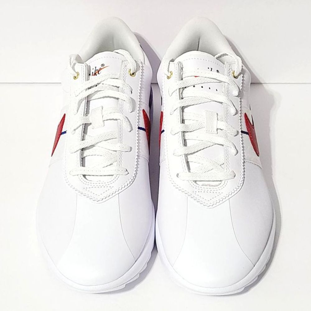 NEW Nike Cortez Golf Shoes CI1670-100 White - Picture 2 of 6
